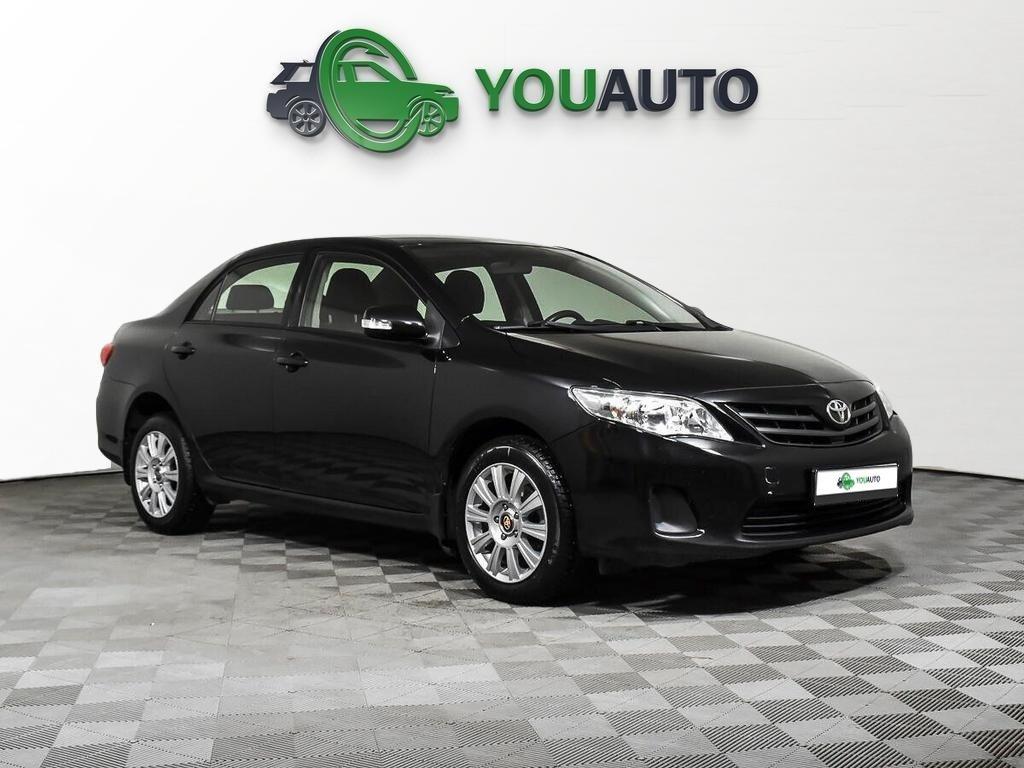 Toyota Corolla 2010, черный