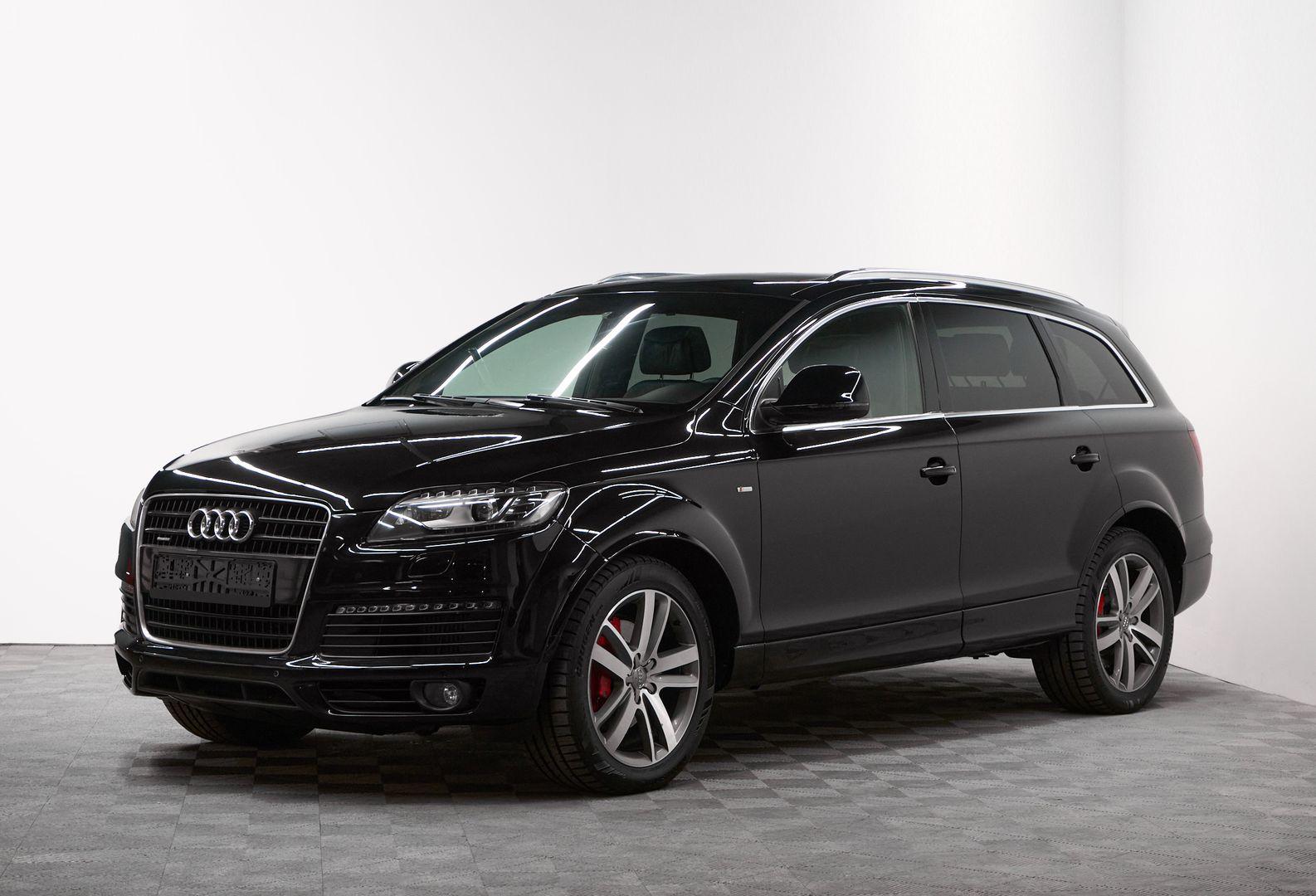 Audi Q7 2007, черный