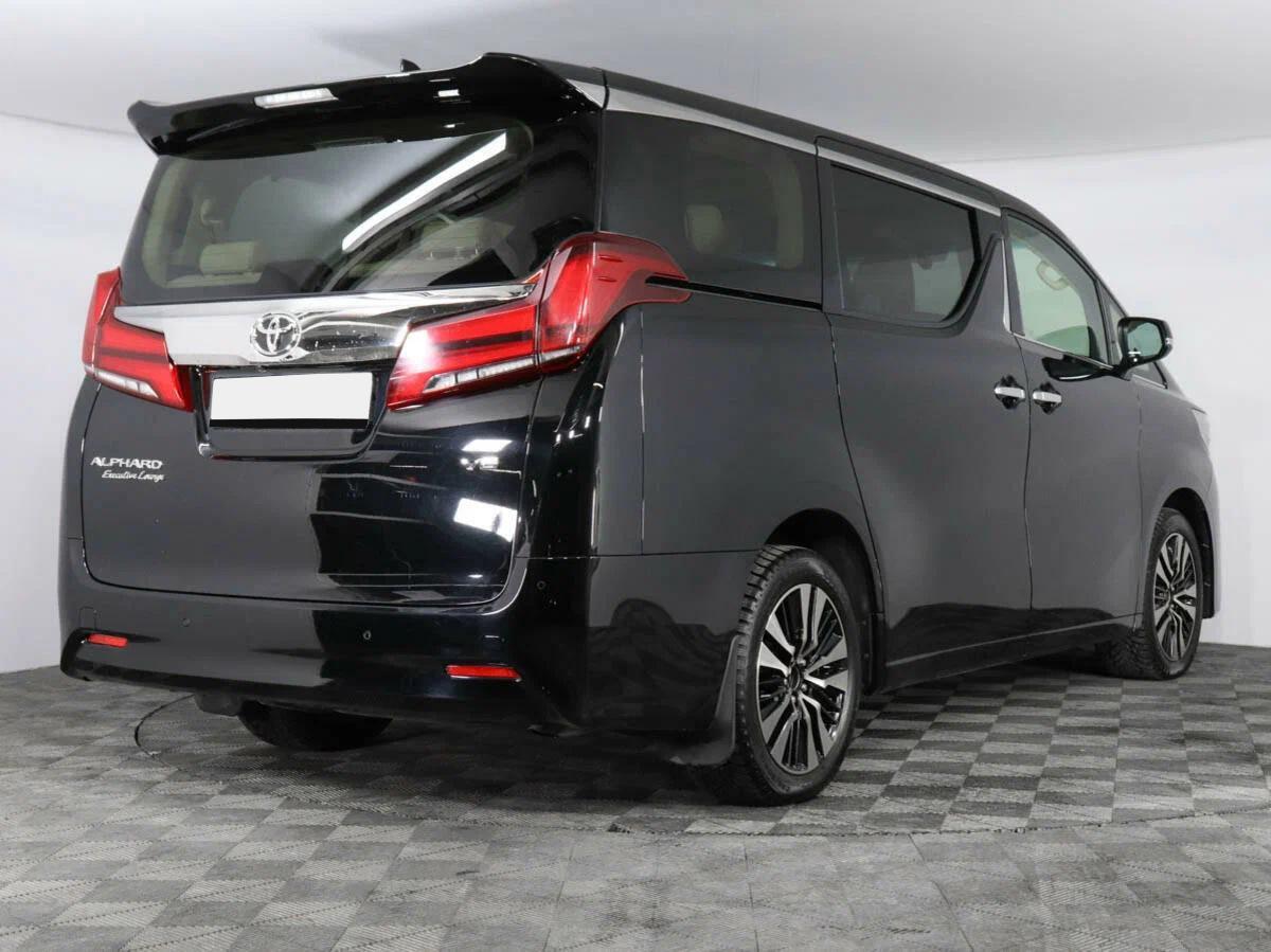 Toyota Alphard 2020, черный