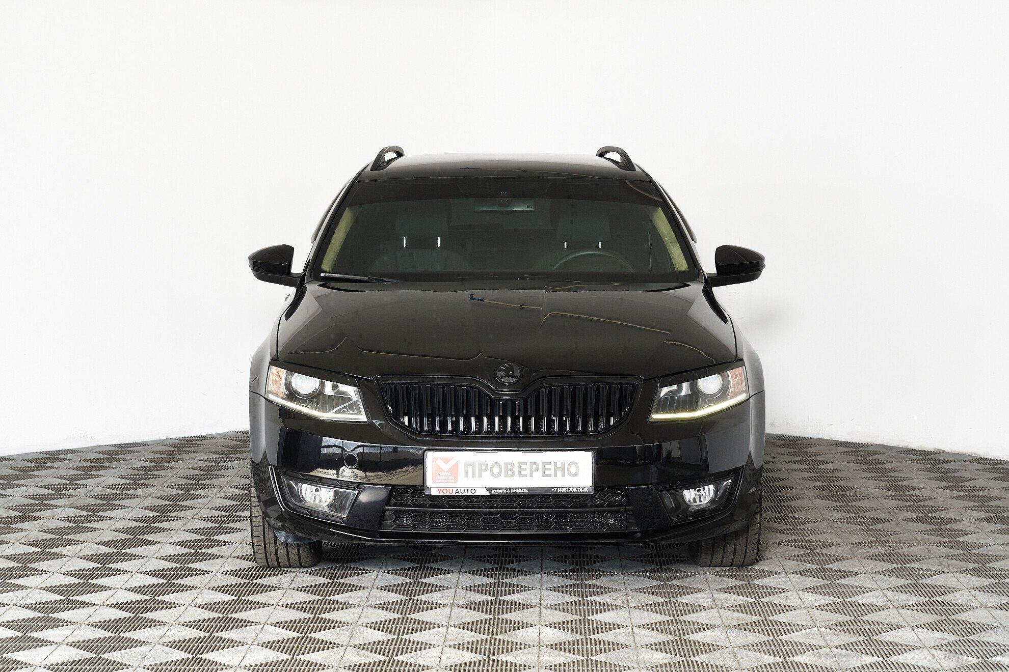 Skoda Octavia 2014, черный