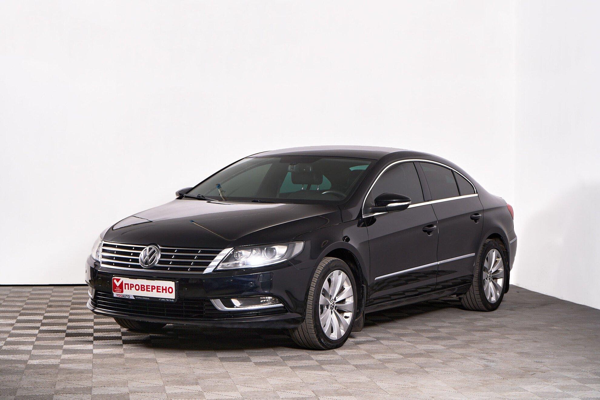 Volkswagen Passat CC 2015, черный