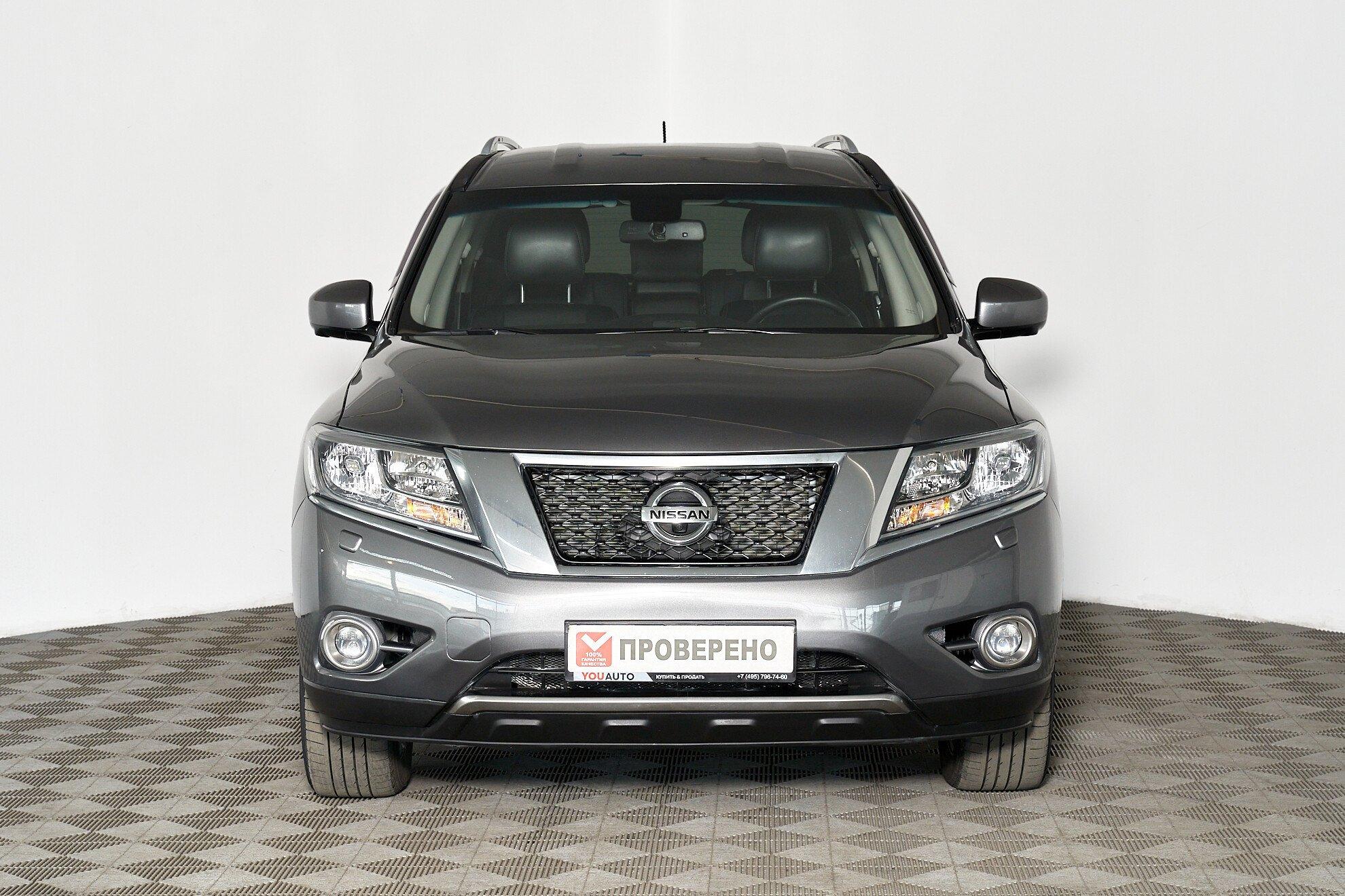 Nissan Pathfinder 2014, серый