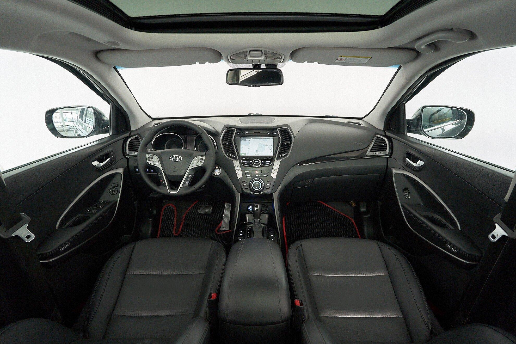 Hyundai Santa Fe 2014, серый