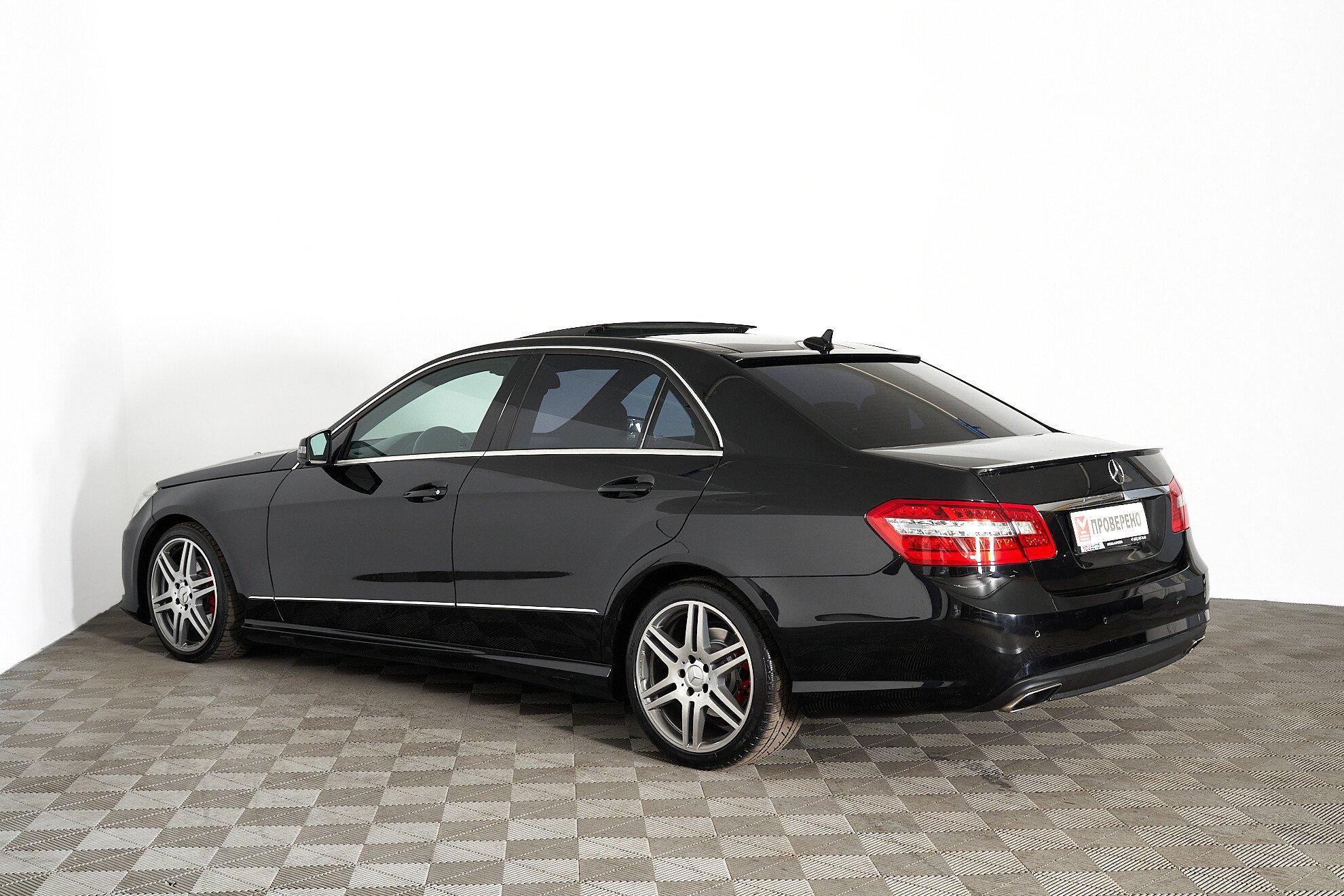 Mercedes-Benz E-Класс 2012, черный