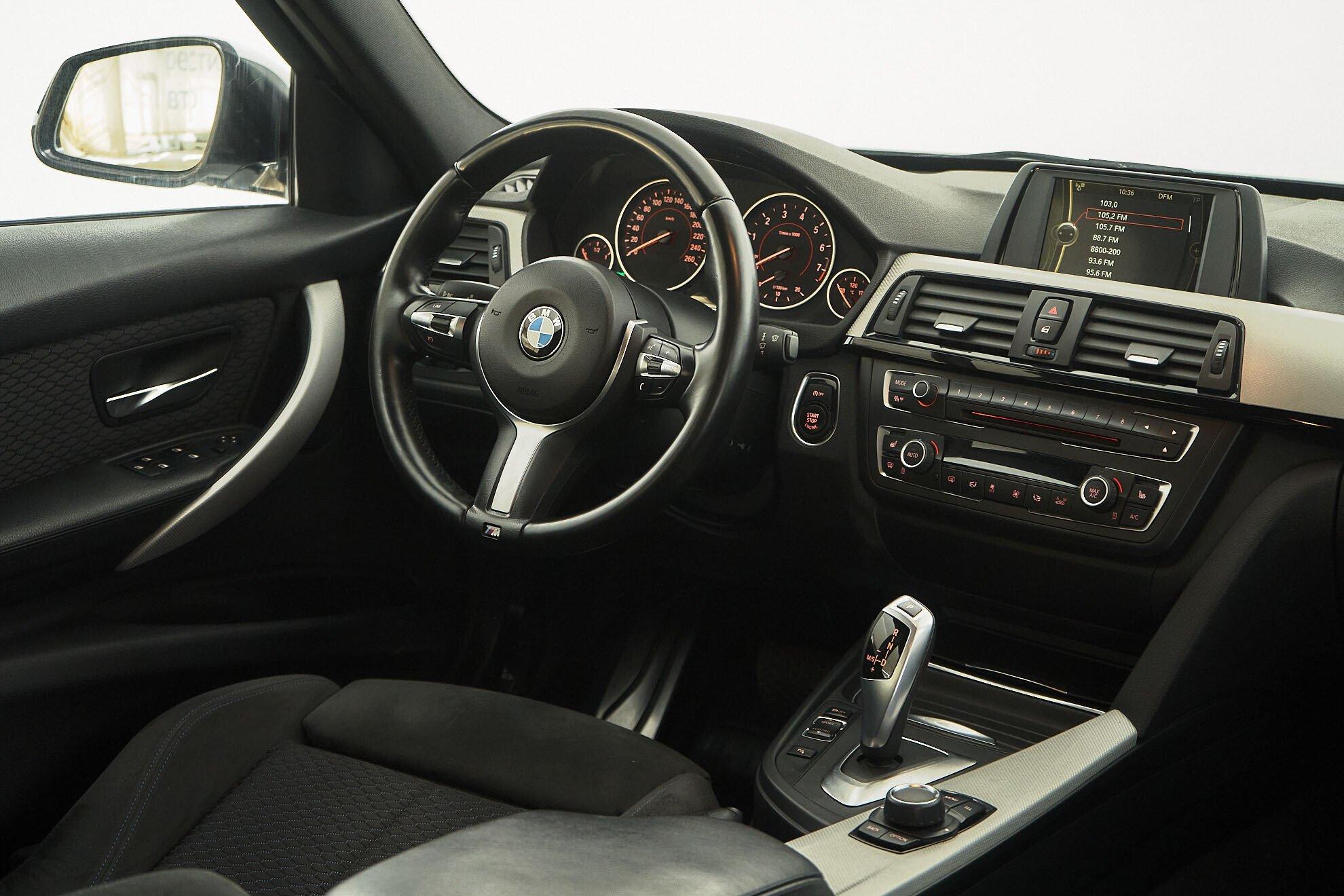 BMW 3 серии 2014, белый