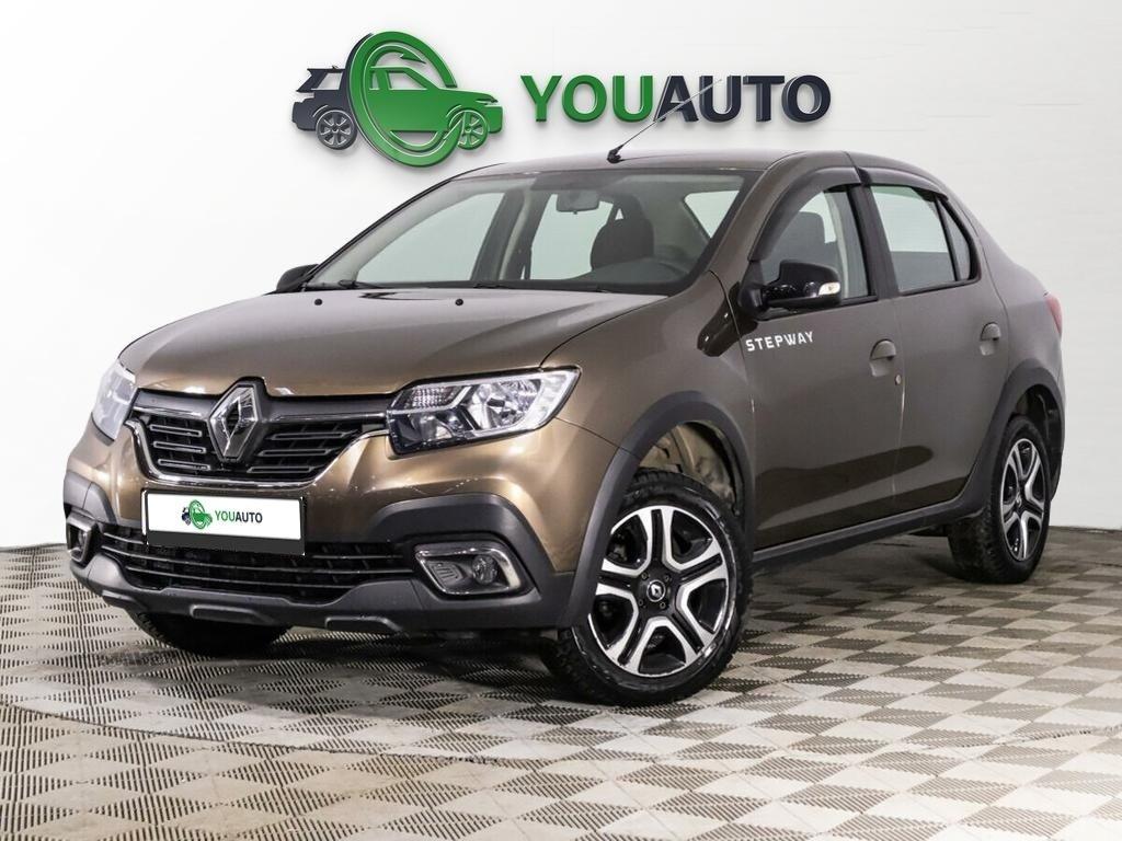 Renault Logan 2022, коричневый