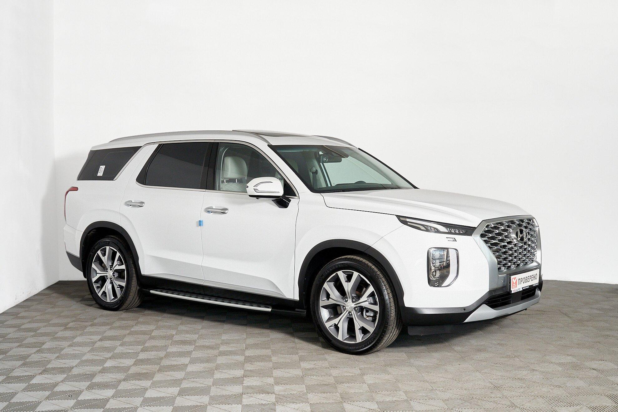Hyundai Palisade 2021, белый