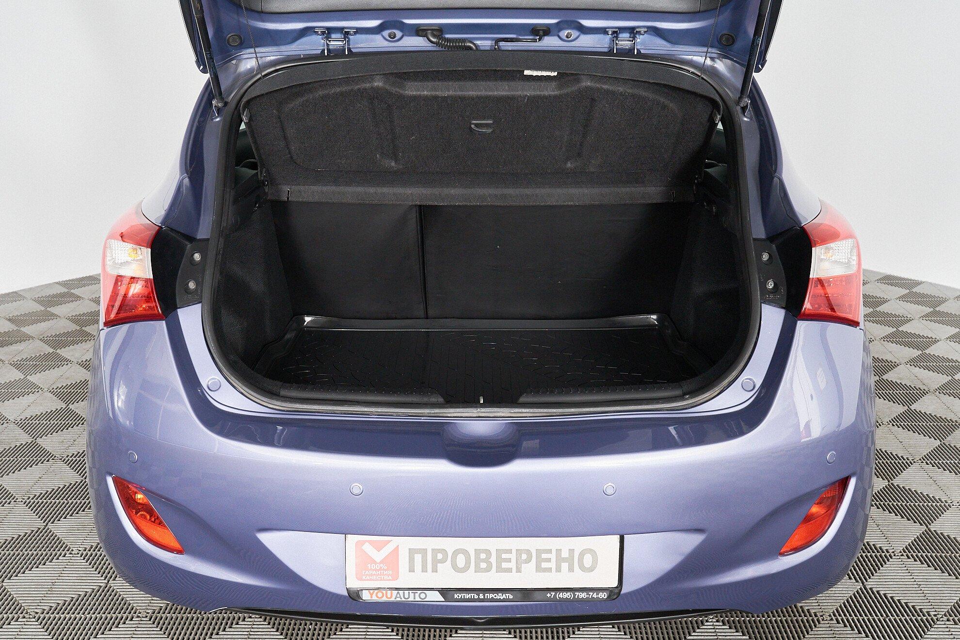 Hyundai i30 2012, синий