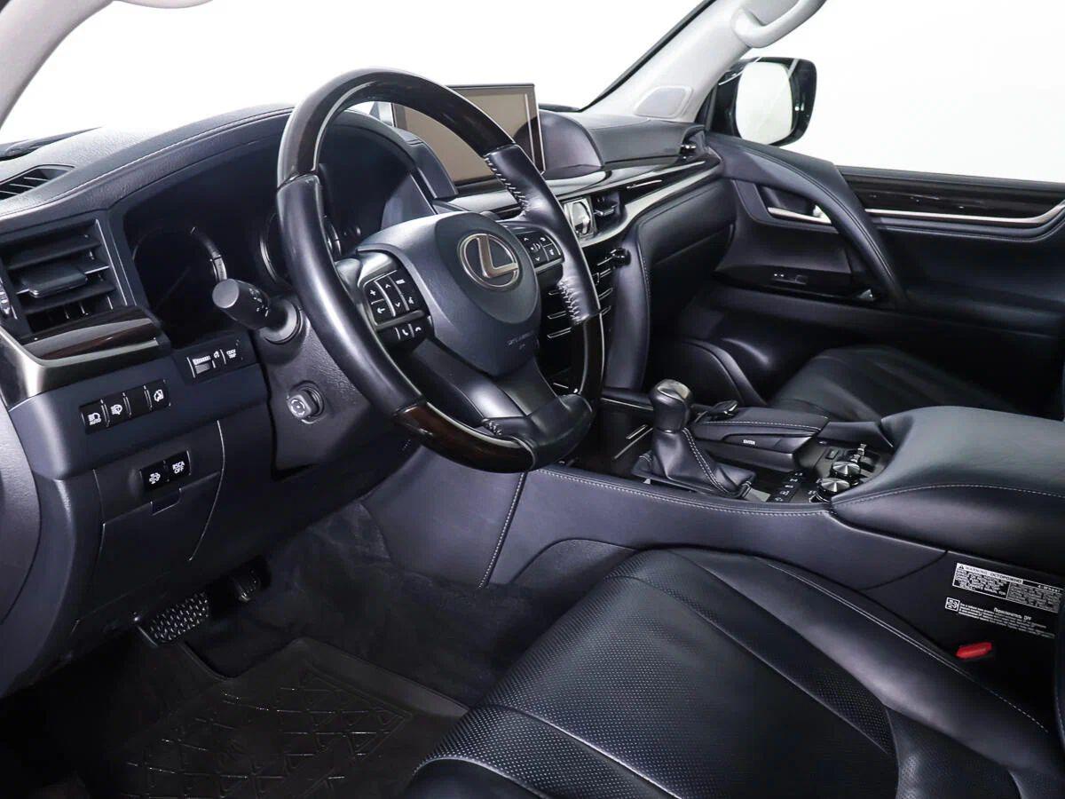 Lexus LX 2021, черный