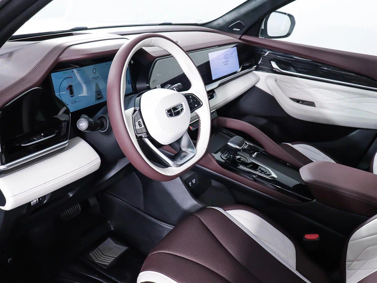 Geely Monjaro 2024, белый