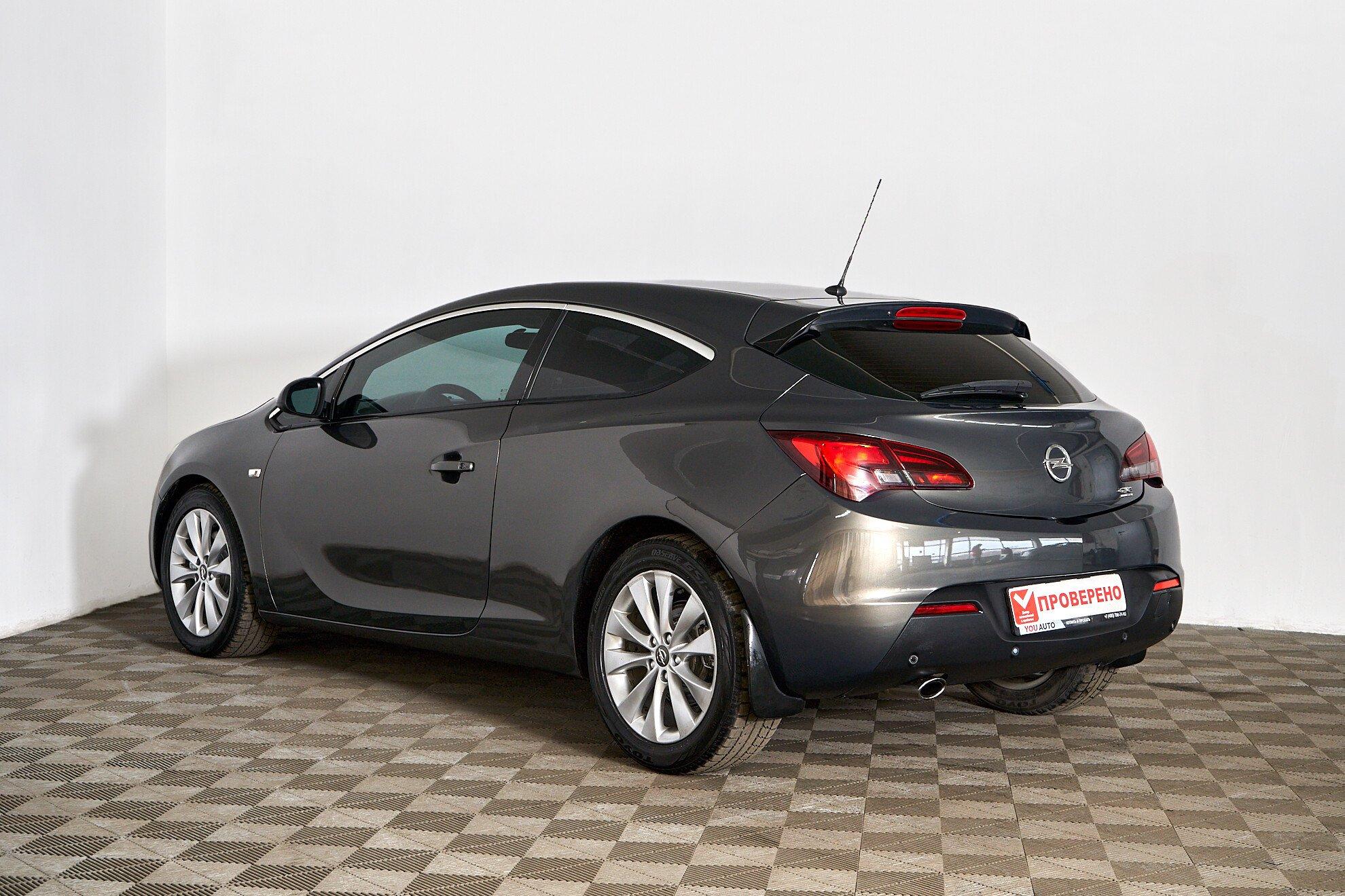 Opel Astra 2013, серый
