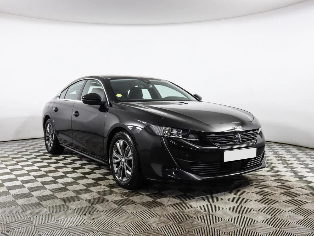 Peugeot 508 2018, черный