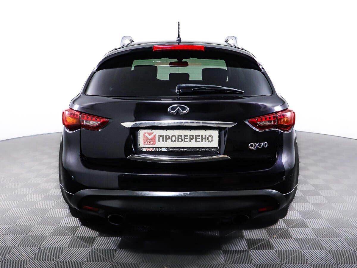 Infiniti QX70 2016, черный