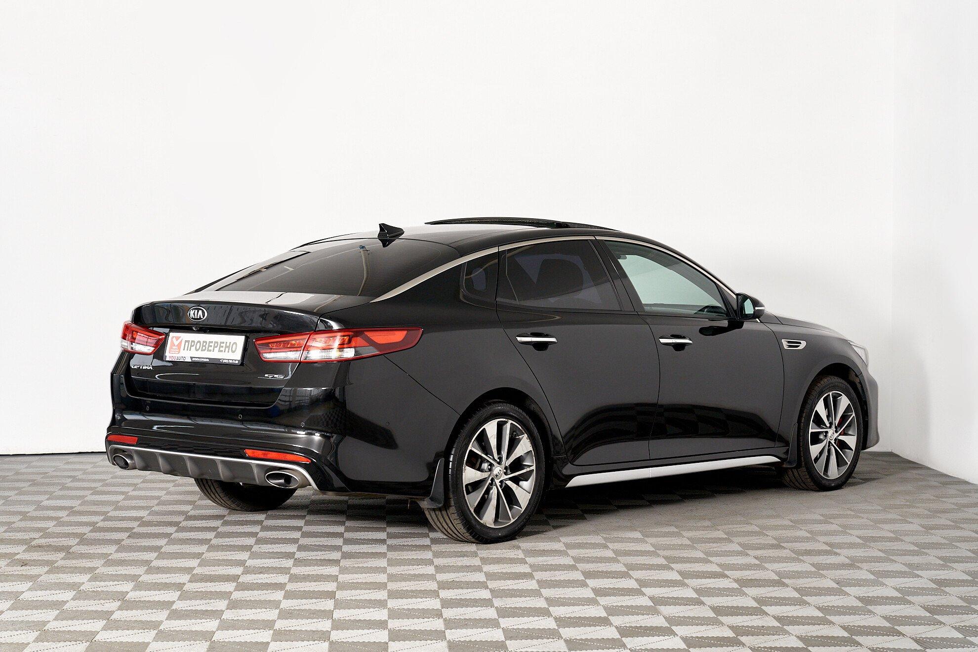 Kia Optima 2017, черный