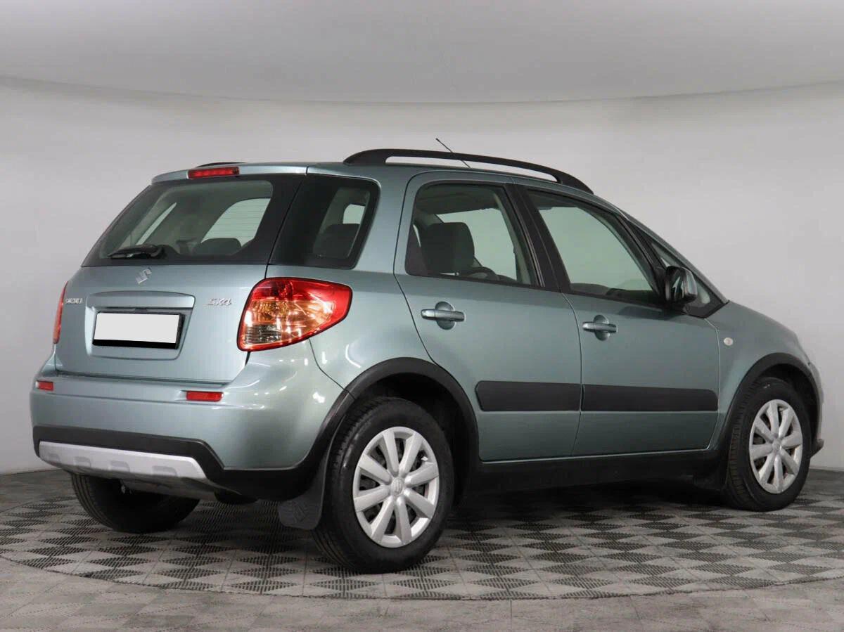 Suzuki SX4 2013, зеленый