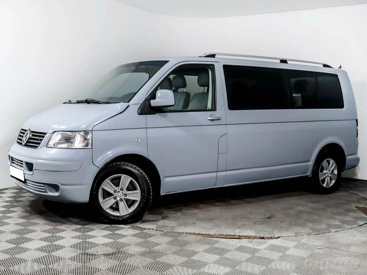 Volkswagen Transporter 2009, голубой