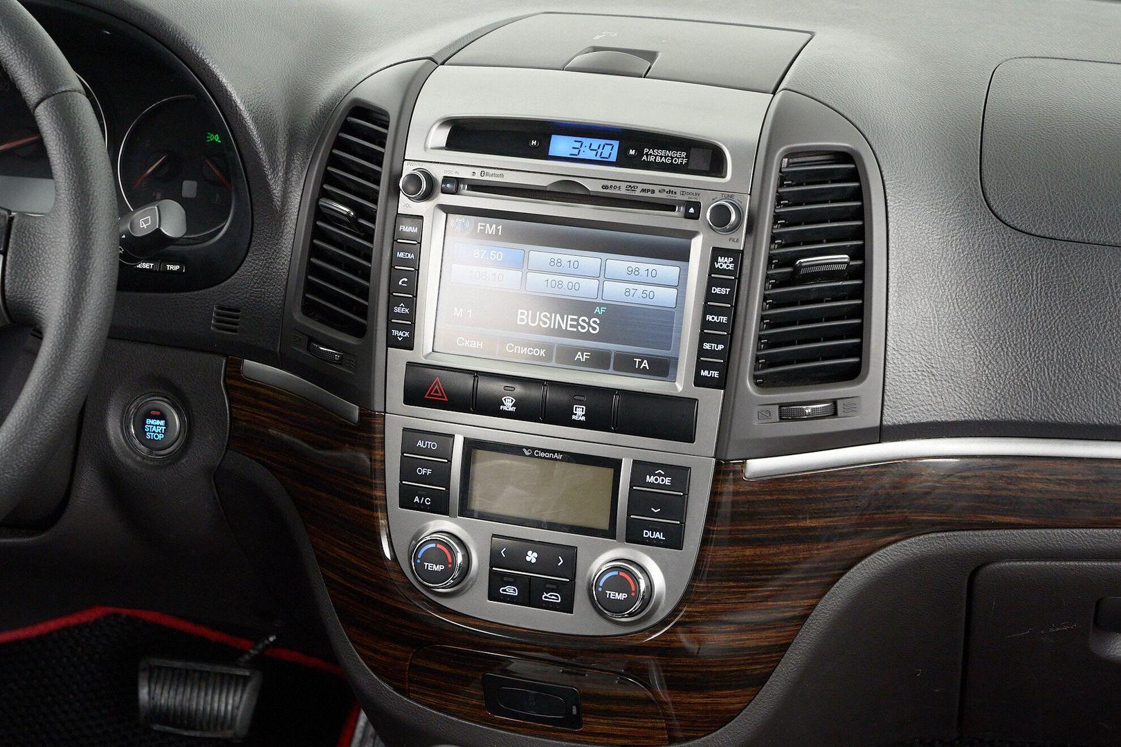 Hyundai Santa Fe 2011, черный