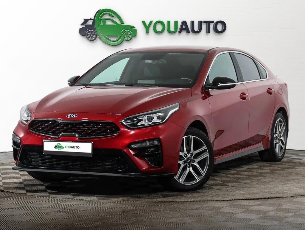 Kia Cerato 2021, красный