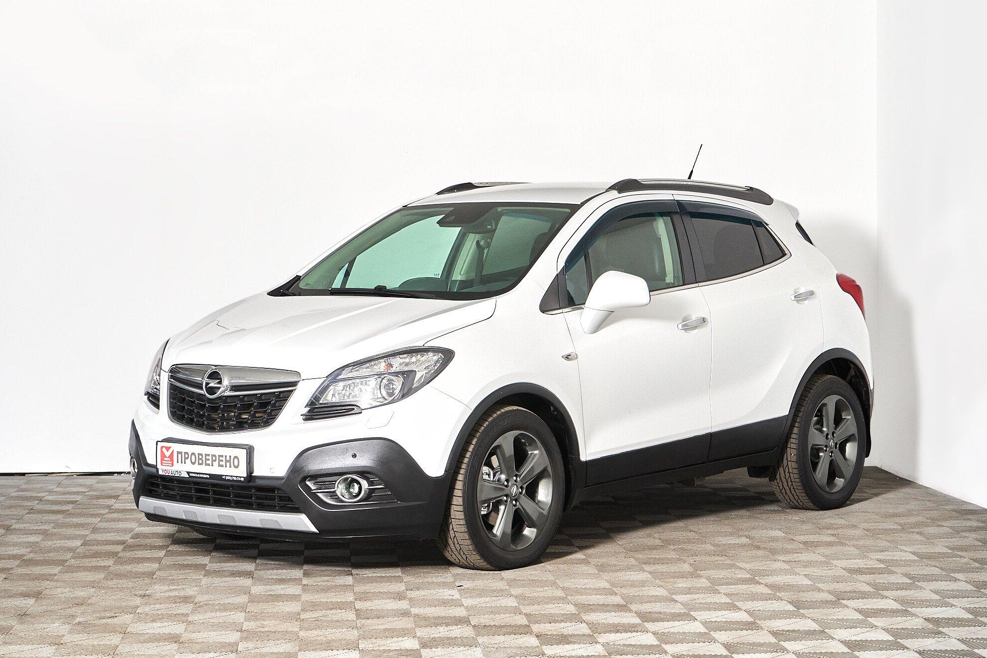Opel Mokka 2013, белый