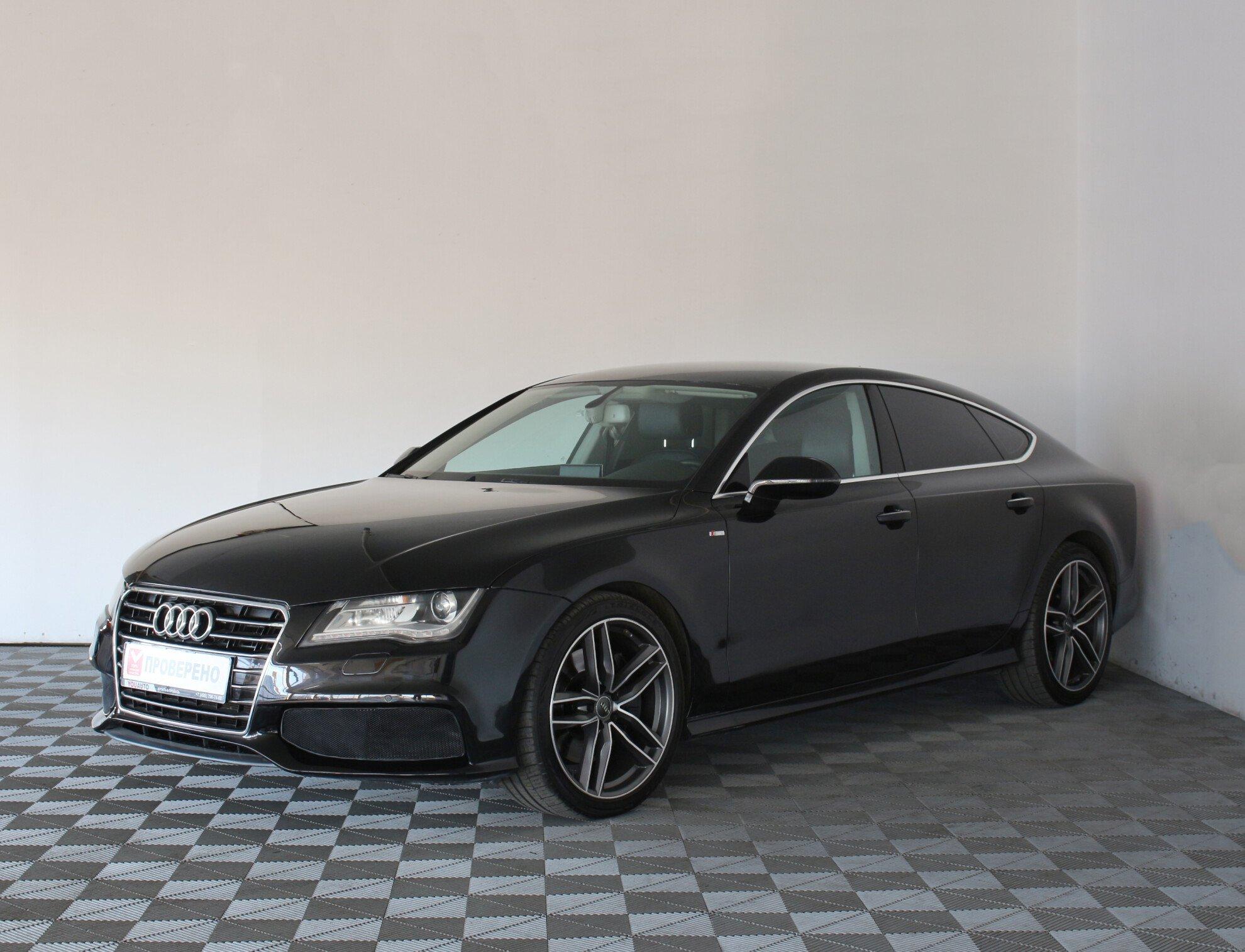 Audi A7 2012, черный
