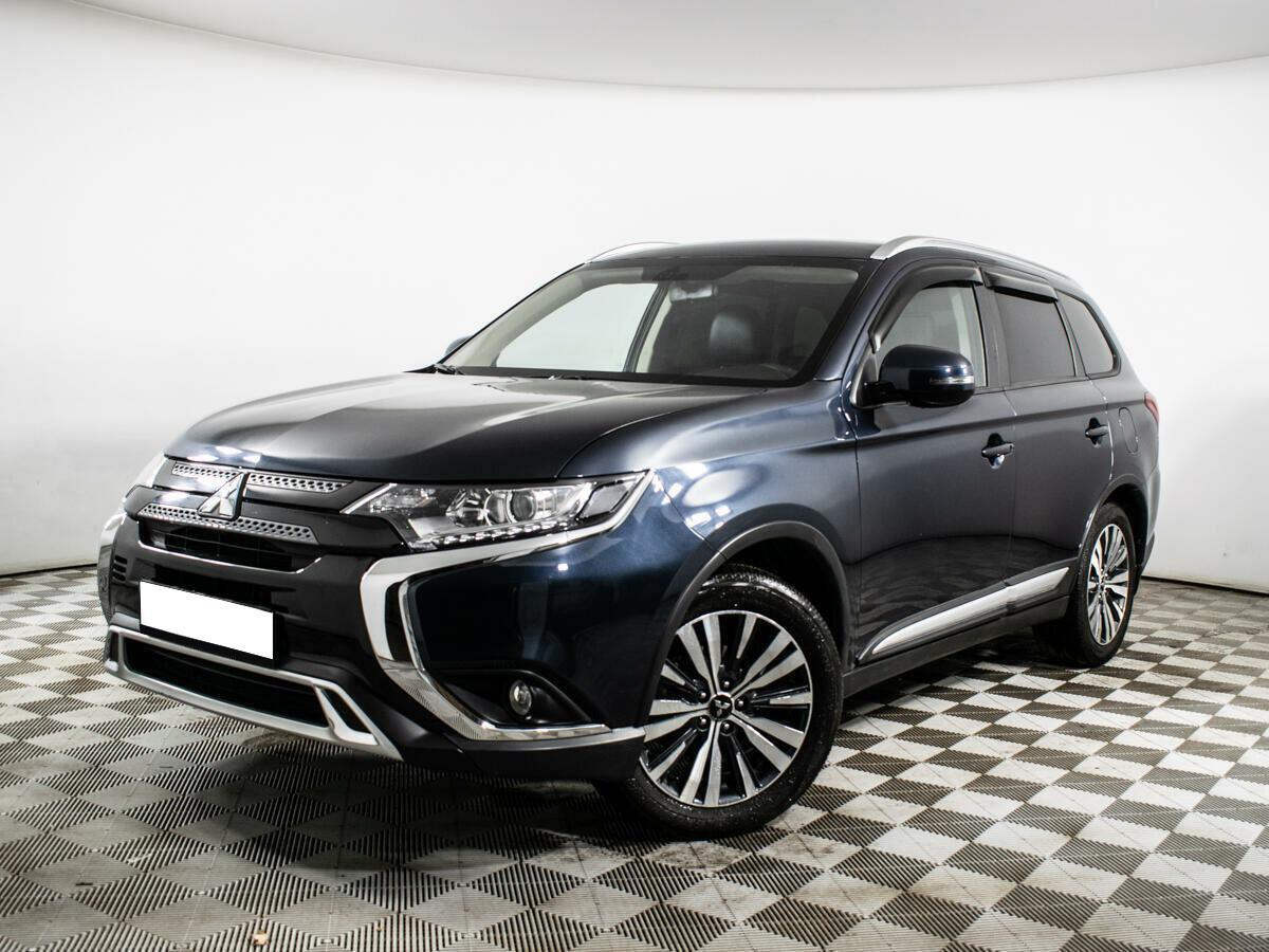 Mitsubishi Outlander 2020, синий
