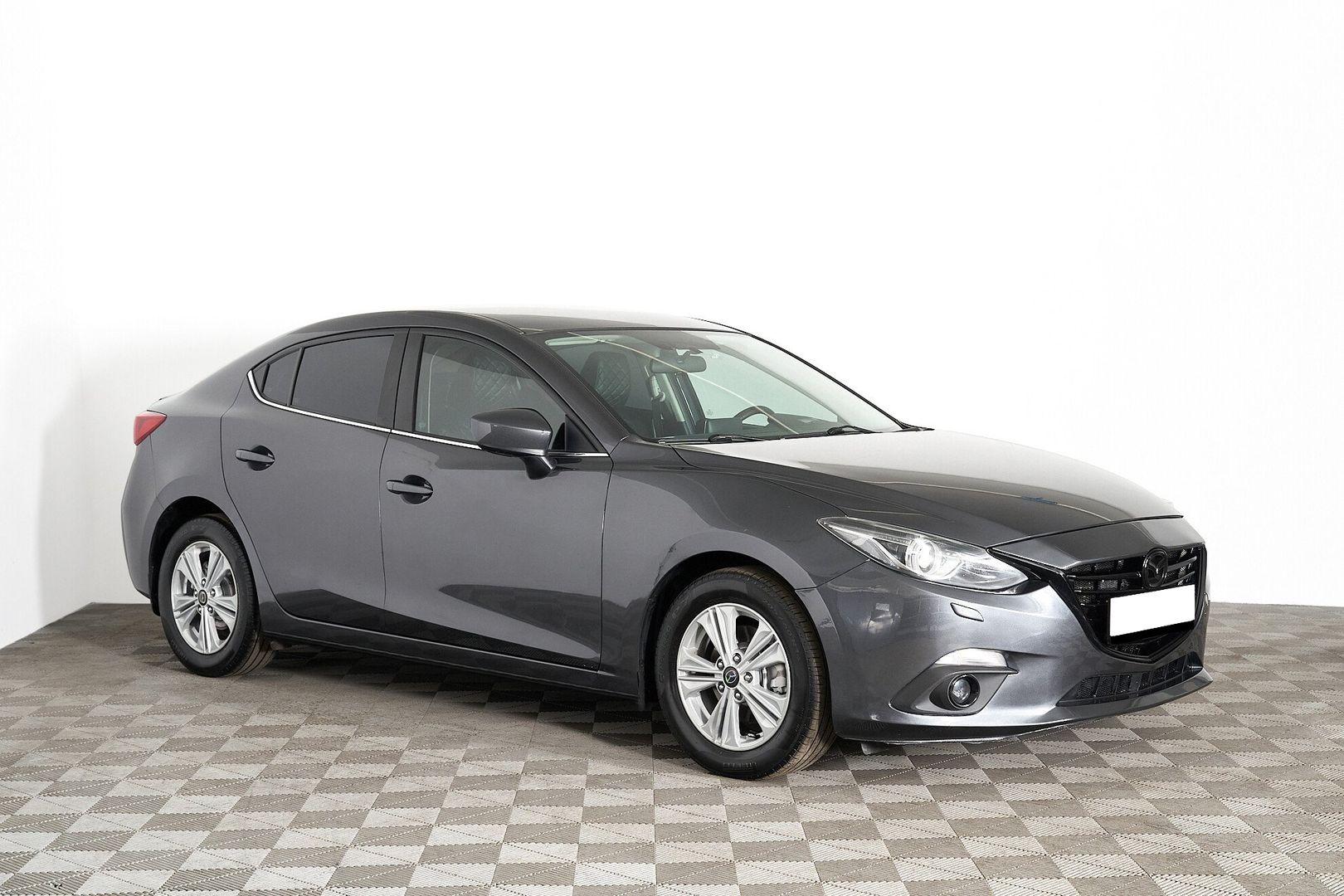Mazda 3 2014, серый
