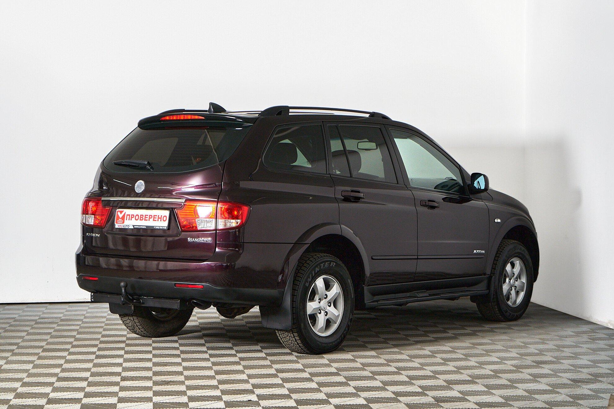 SsangYong Kyron 2011, пурпурный