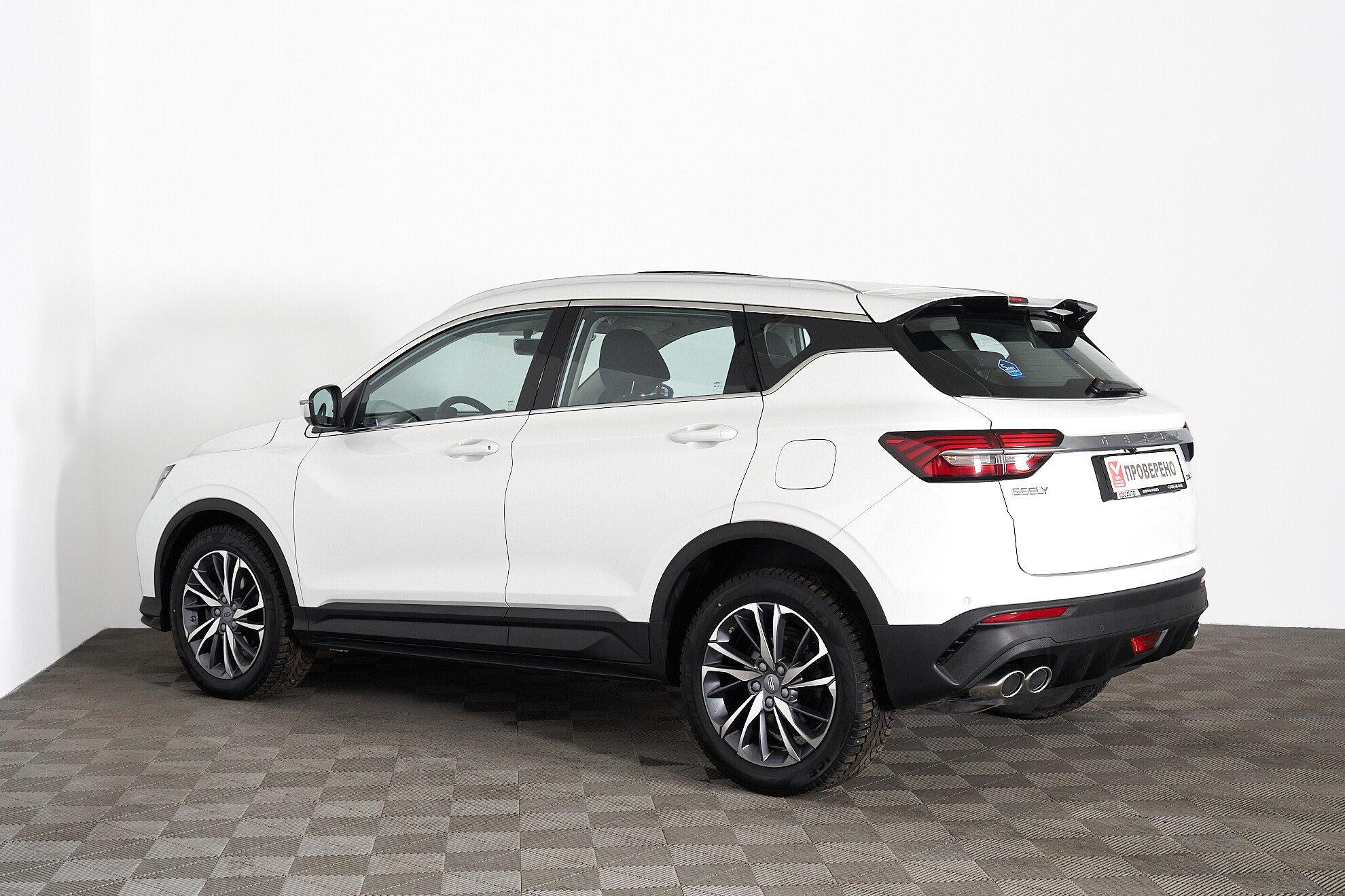 Geely Coolray 2021, белый