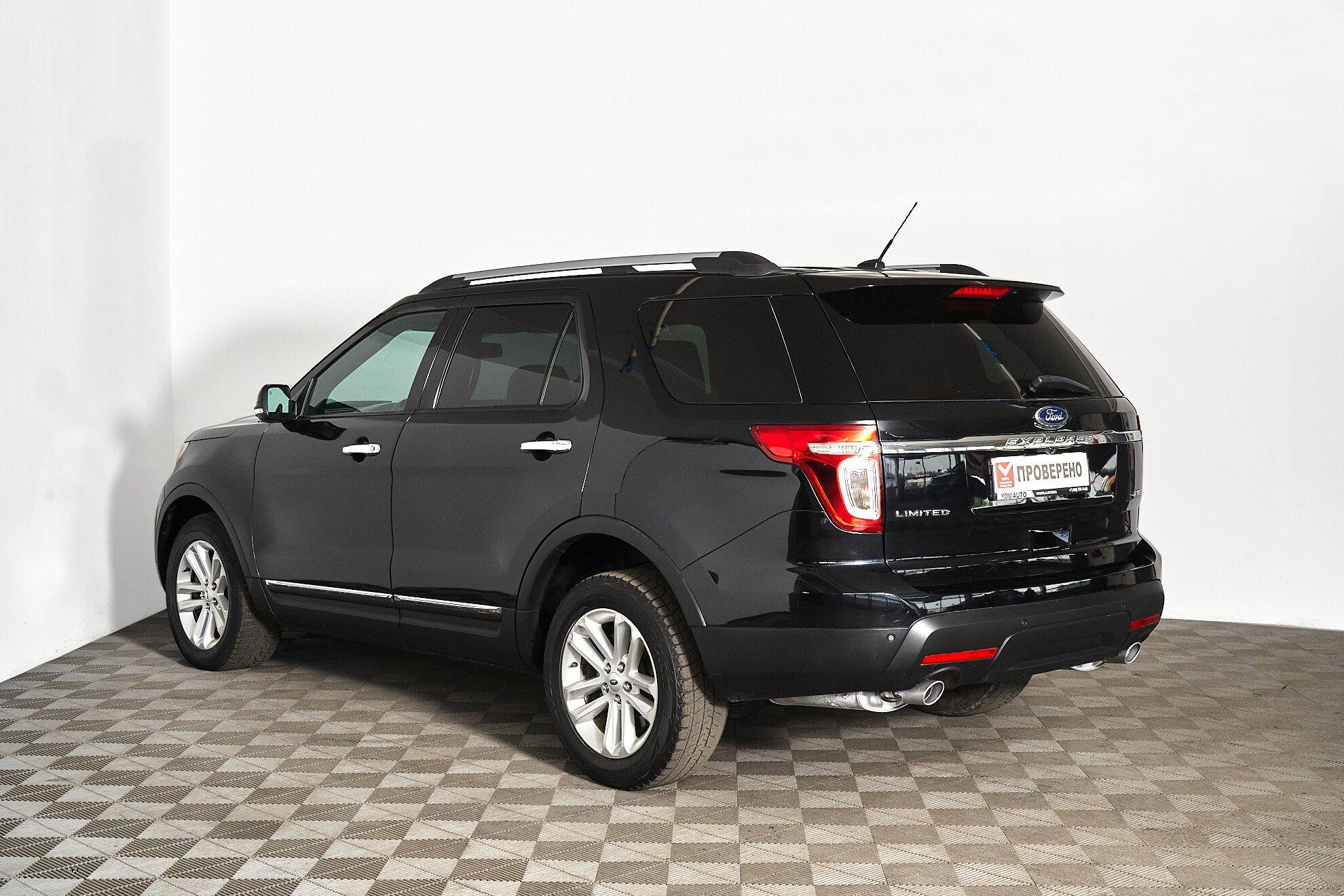 Ford Explorer 2013, черный