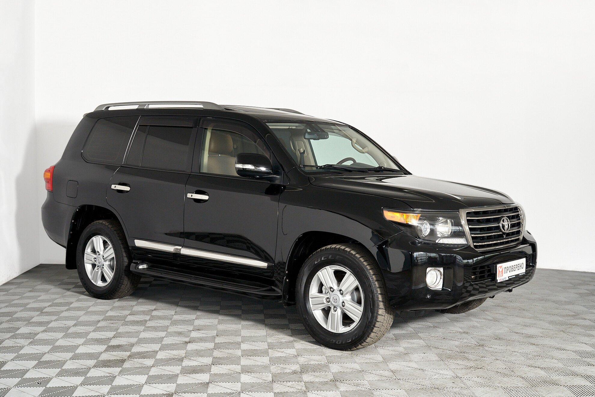 Toyota Land Cruiser 2014, черный