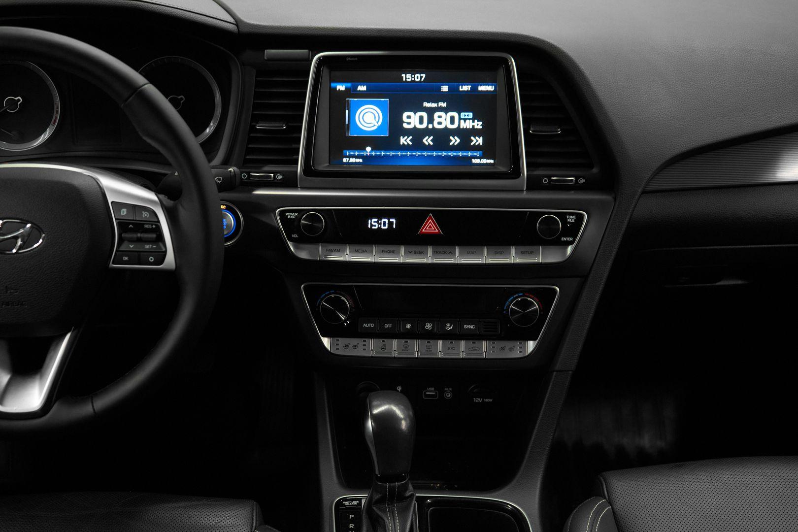 Hyundai Sonata 2018, черный