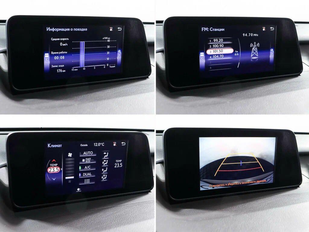 Lexus RX 2018, серый