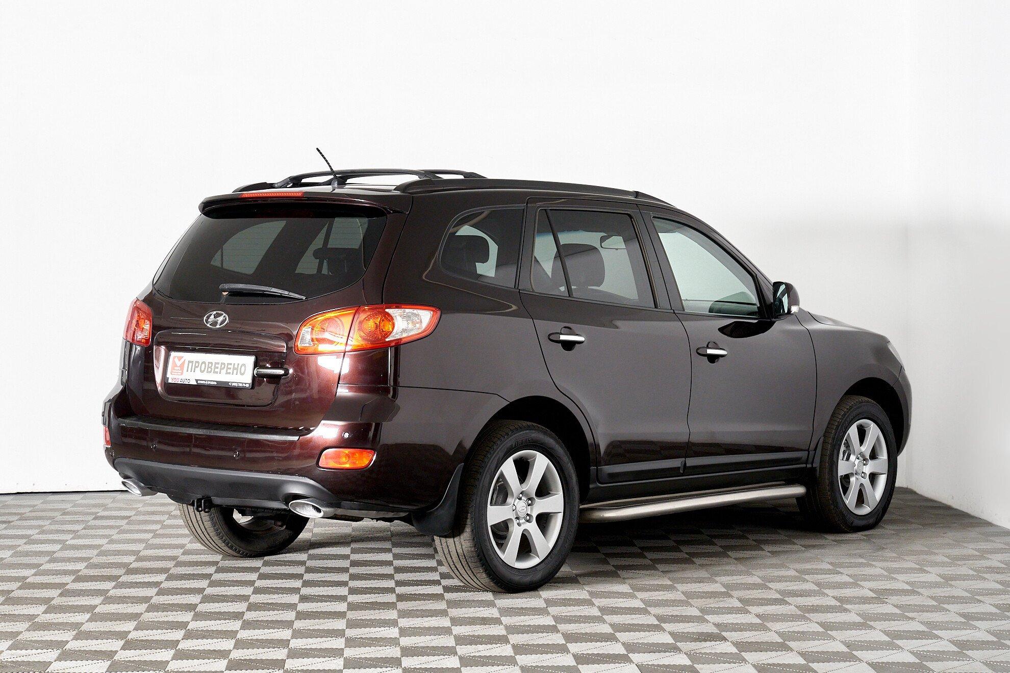 Hyundai Santa Fe 2010, фиолетовый