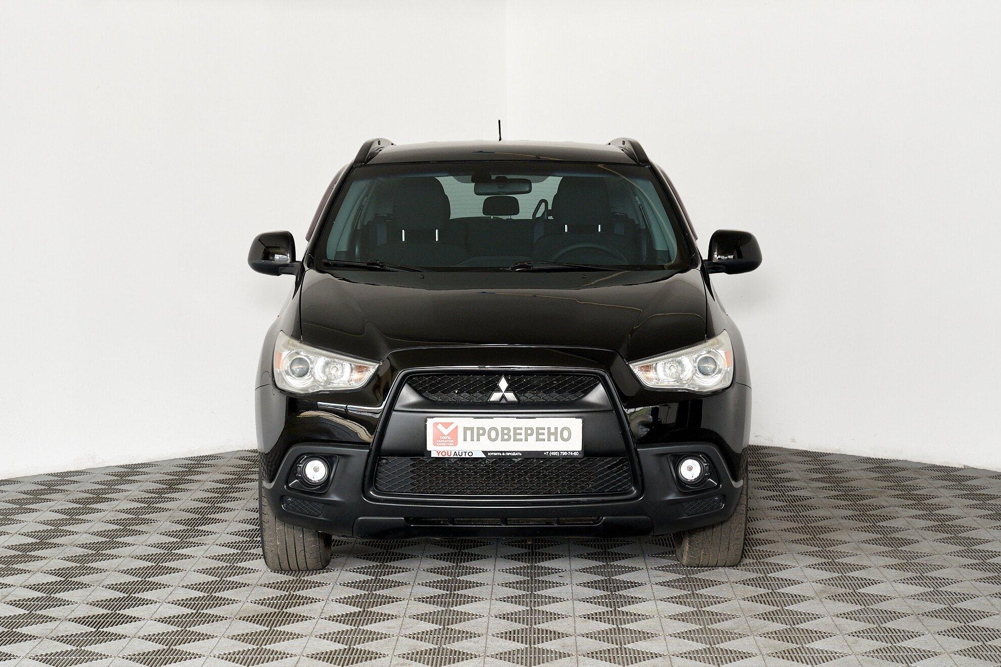 Mitsubishi ASX 2012, черный