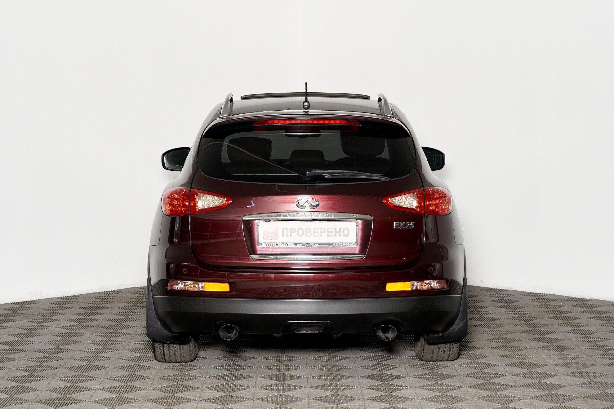 Infiniti EX 2012, пурпурный
