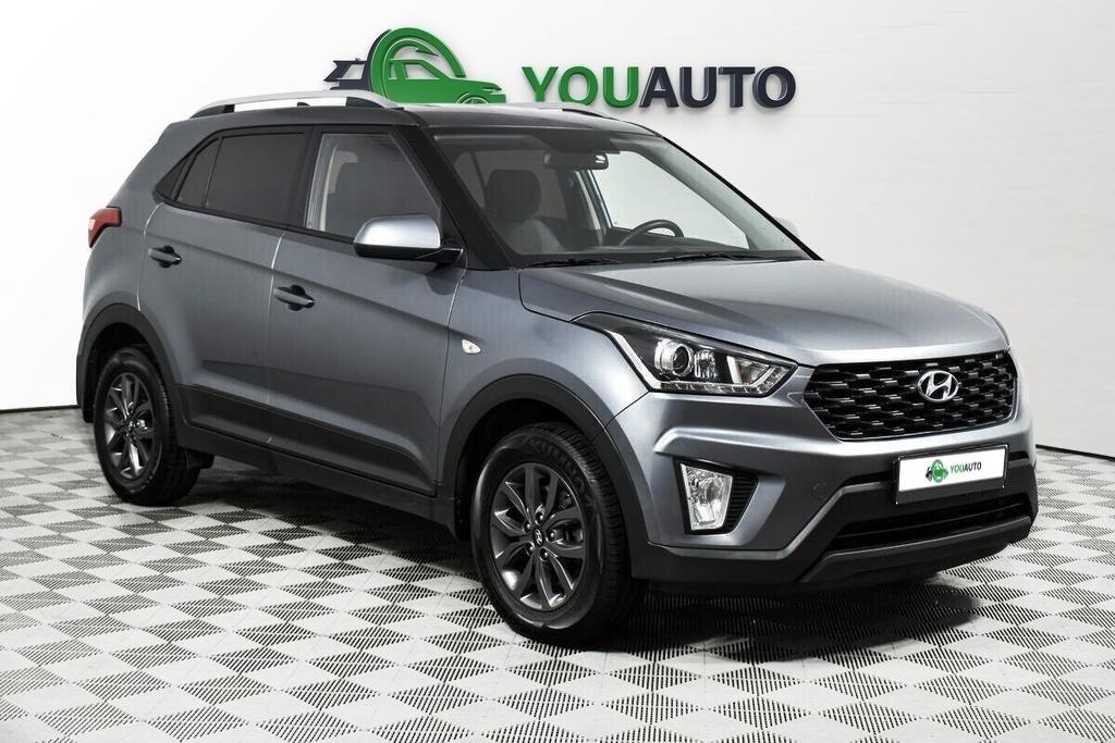Hyundai Creta 2021, серый