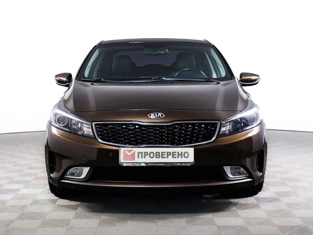 Kia Cerato 2018, коричневый