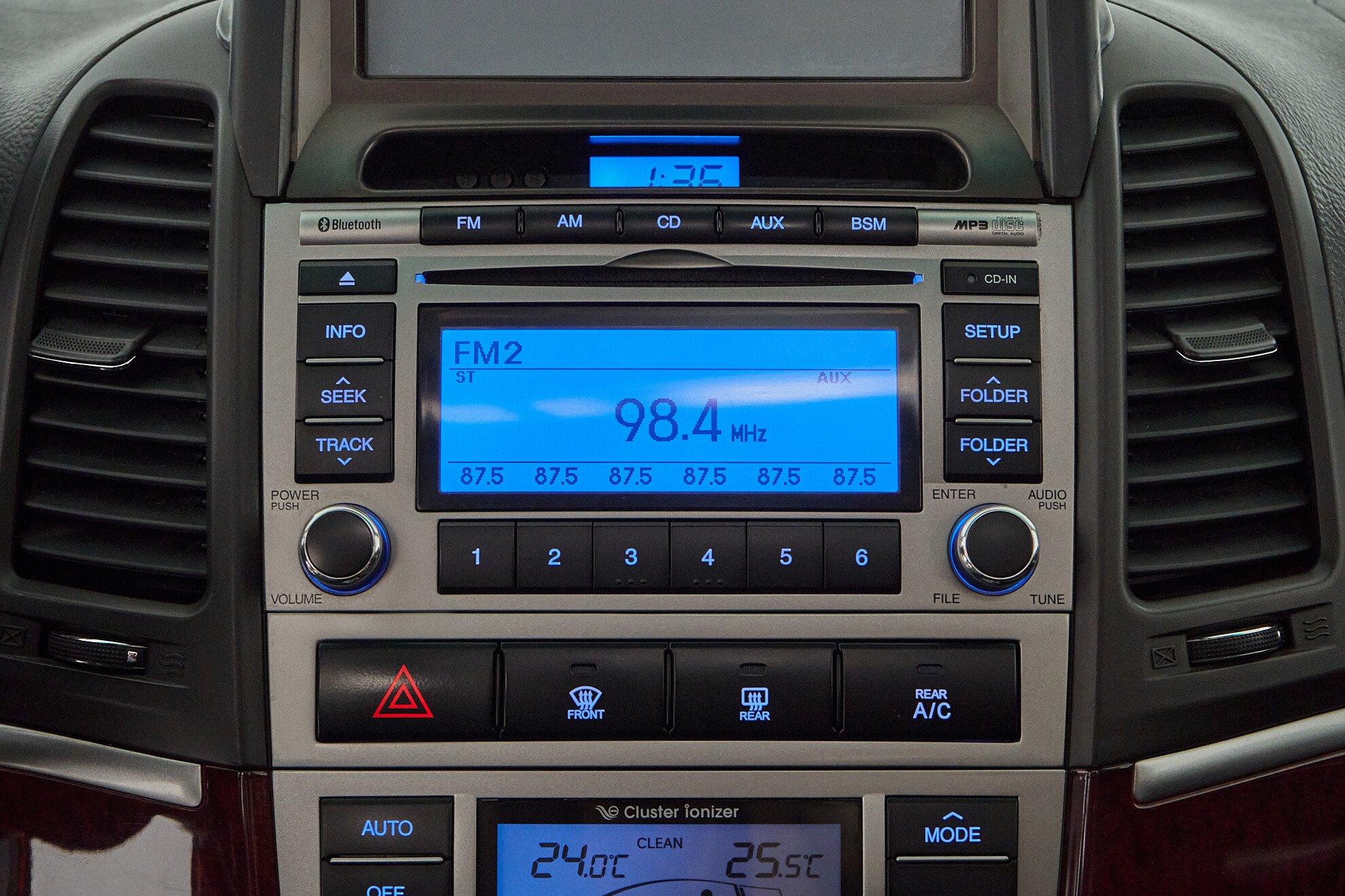 Hyundai Santa Fe 2011, черный