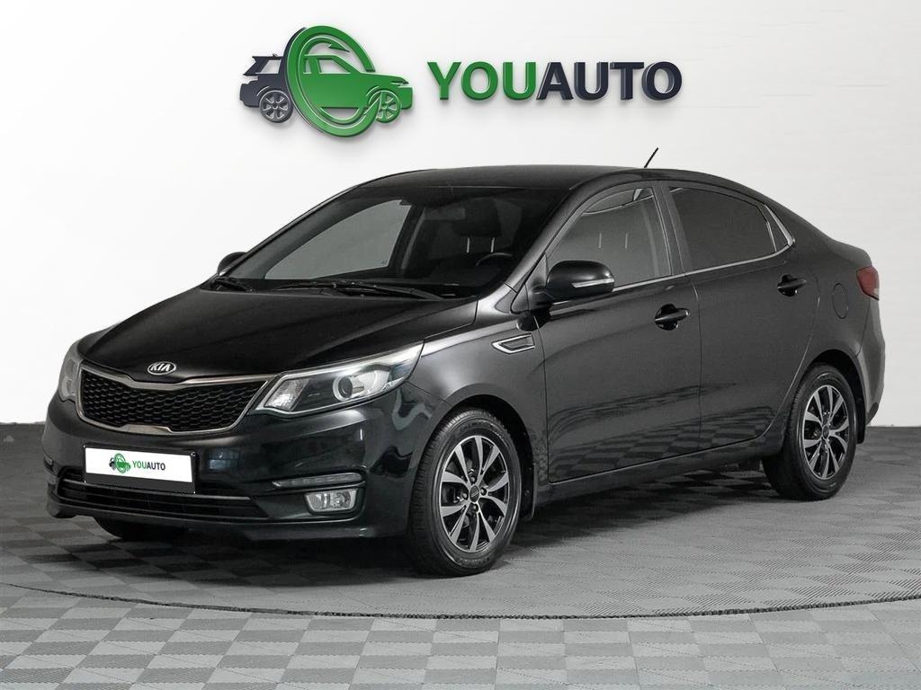 Kia Rio 2017, черный