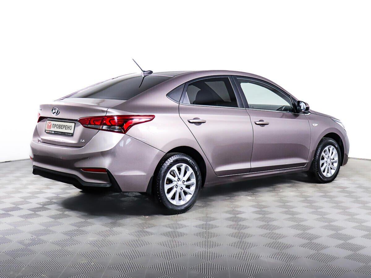 Hyundai Solaris 2019, серый