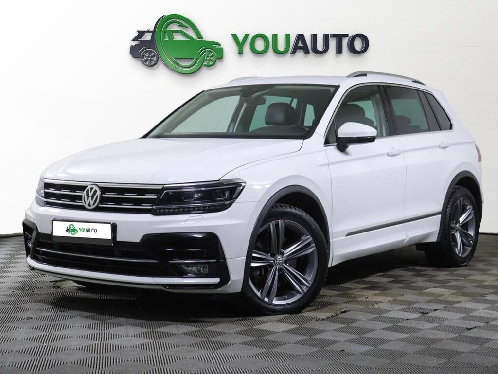 Volkswagen Tiguan 2020, белый