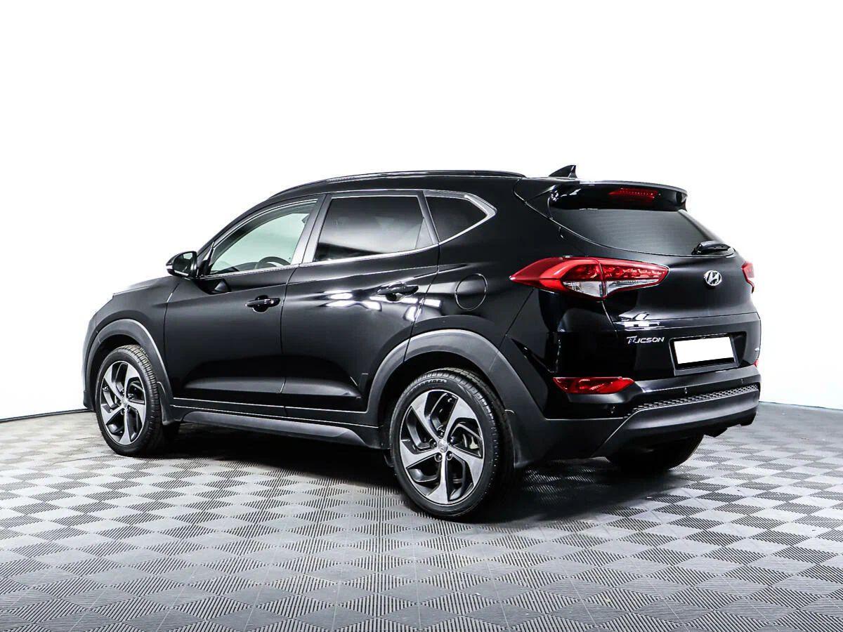 Hyundai Tucson 2018, черный