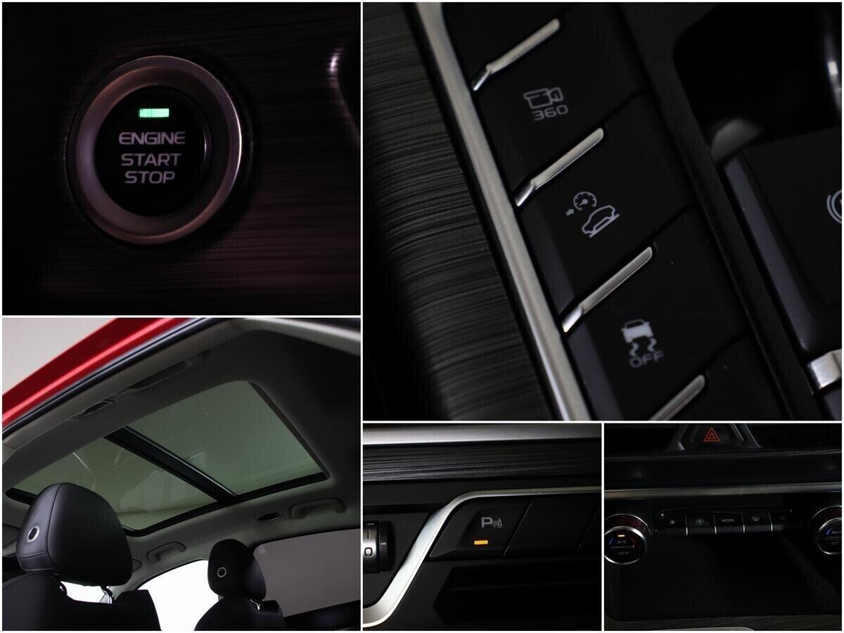 Geely Tugella 2020, красный