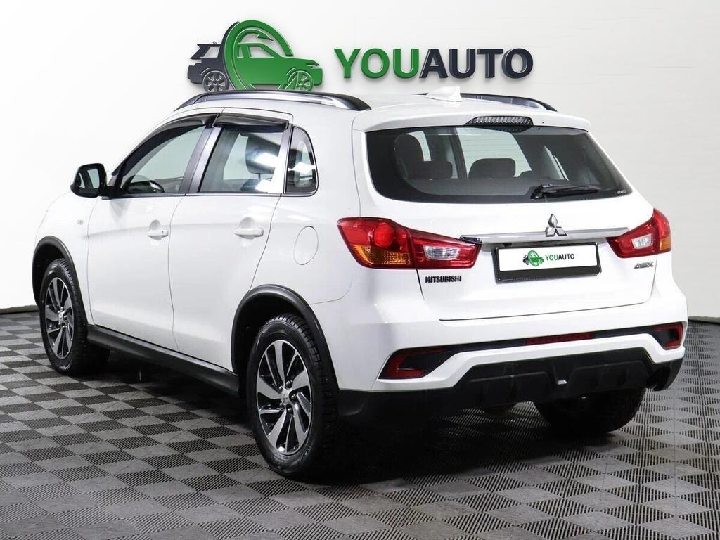 Mitsubishi ASX 2018, белый