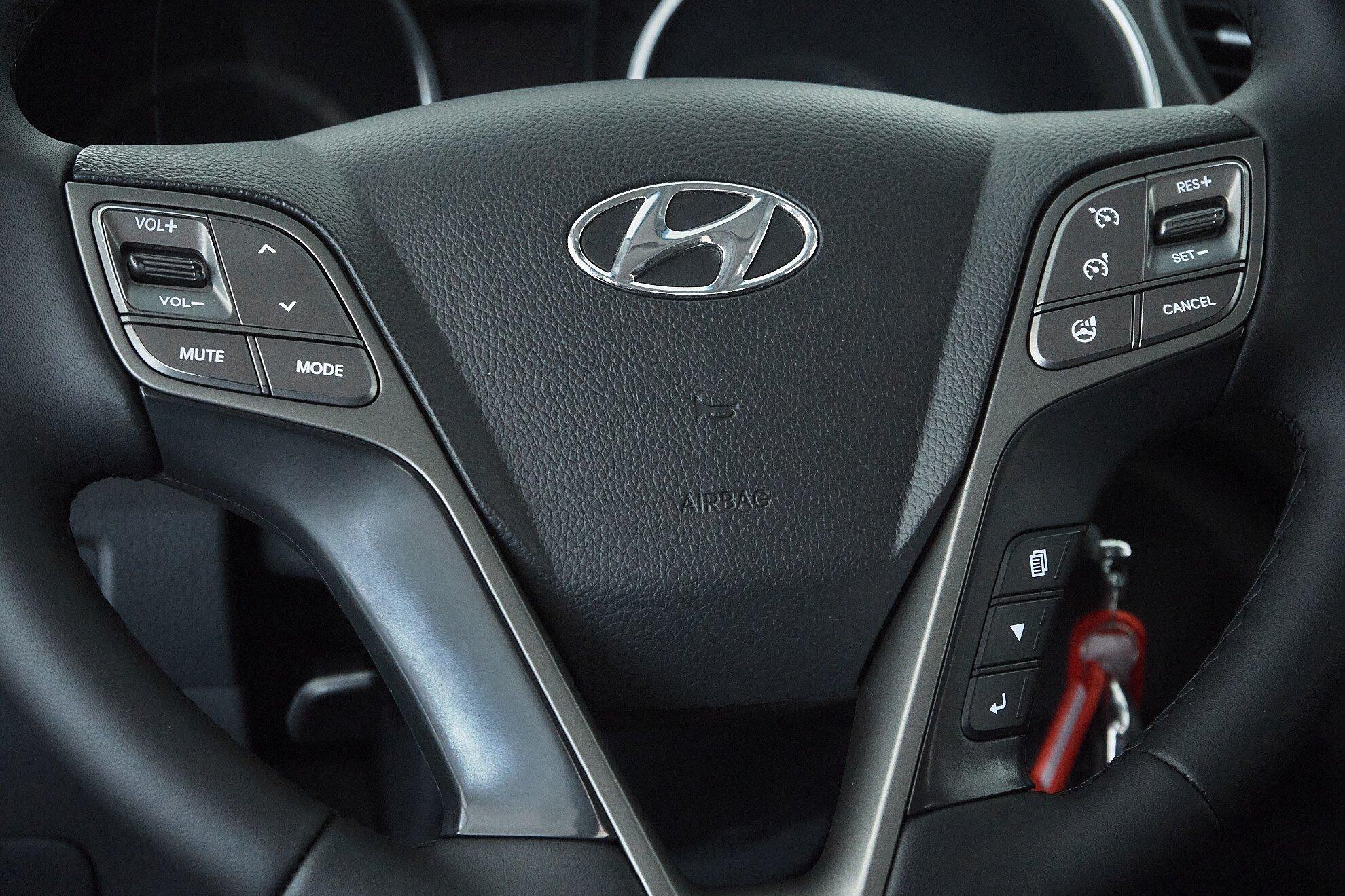 Hyundai Santa Fe 2013, синий