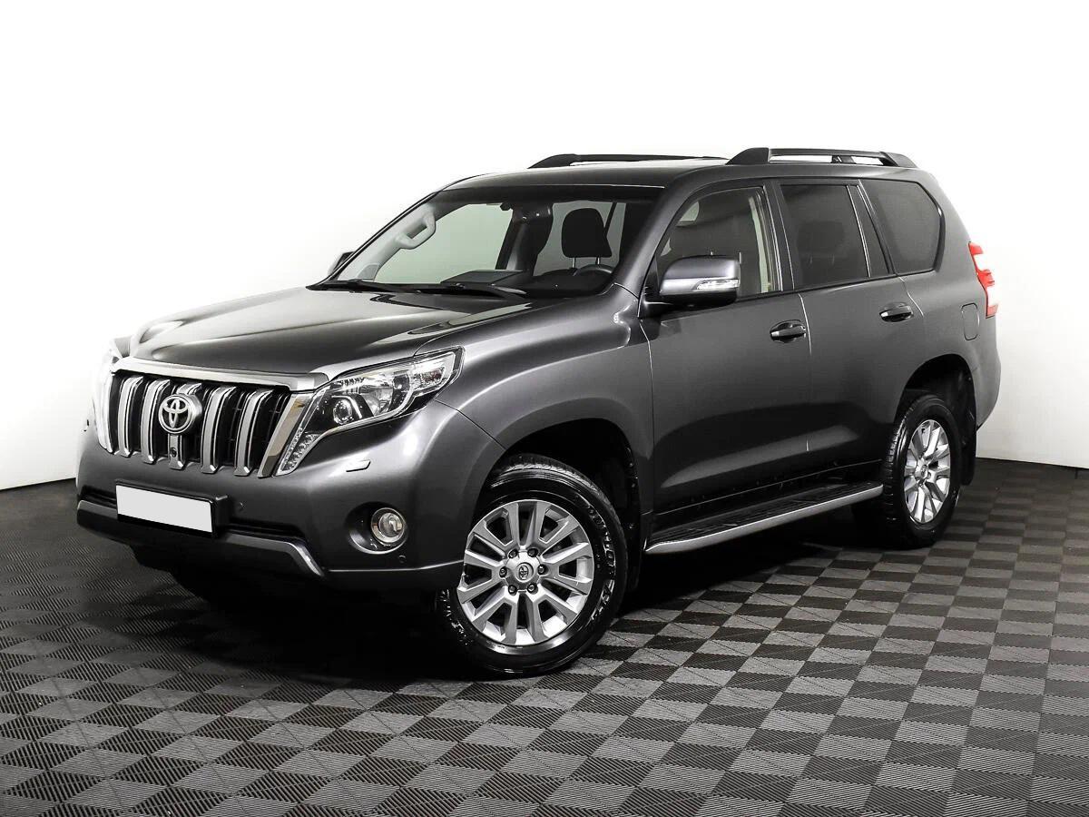 Toyota Land Cruiser Prado 2017, серый