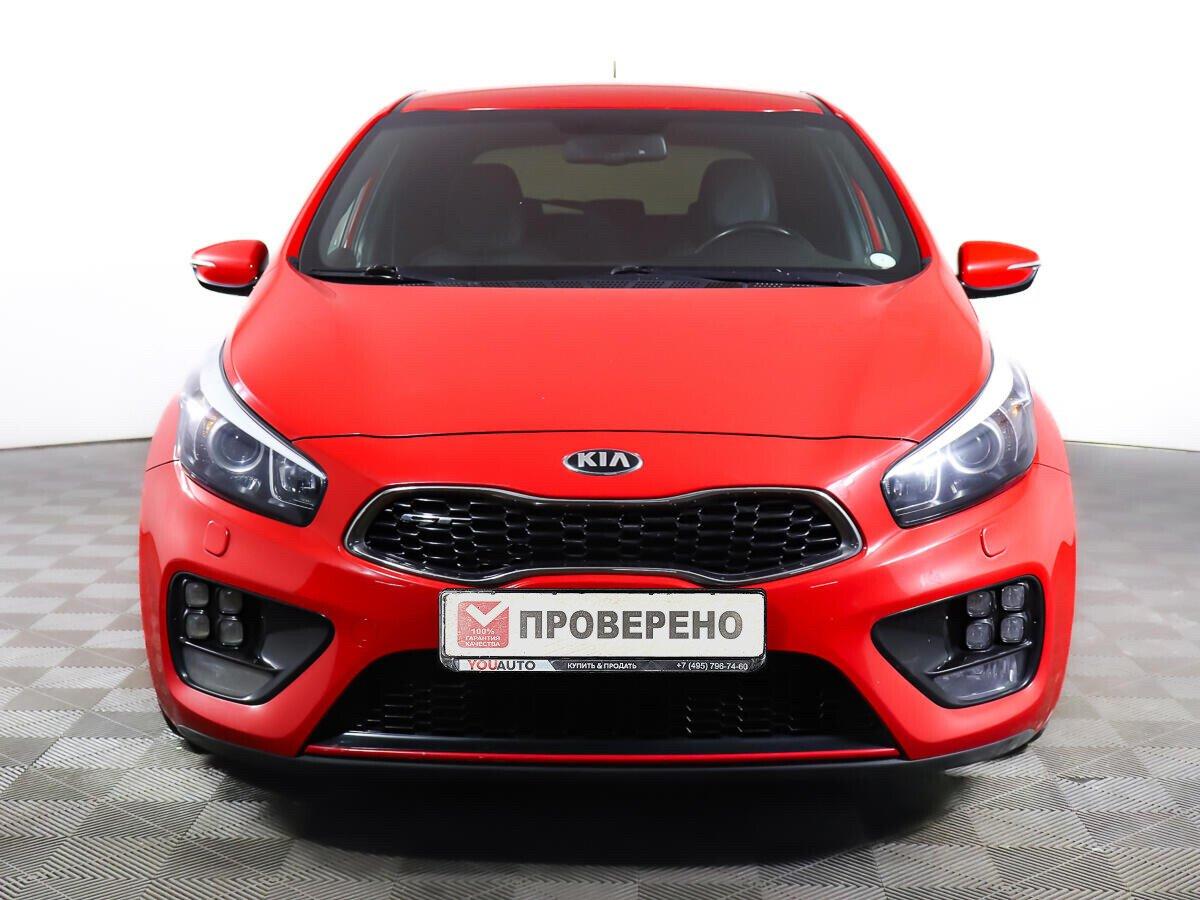 Kia Ceed GT 2018, красный