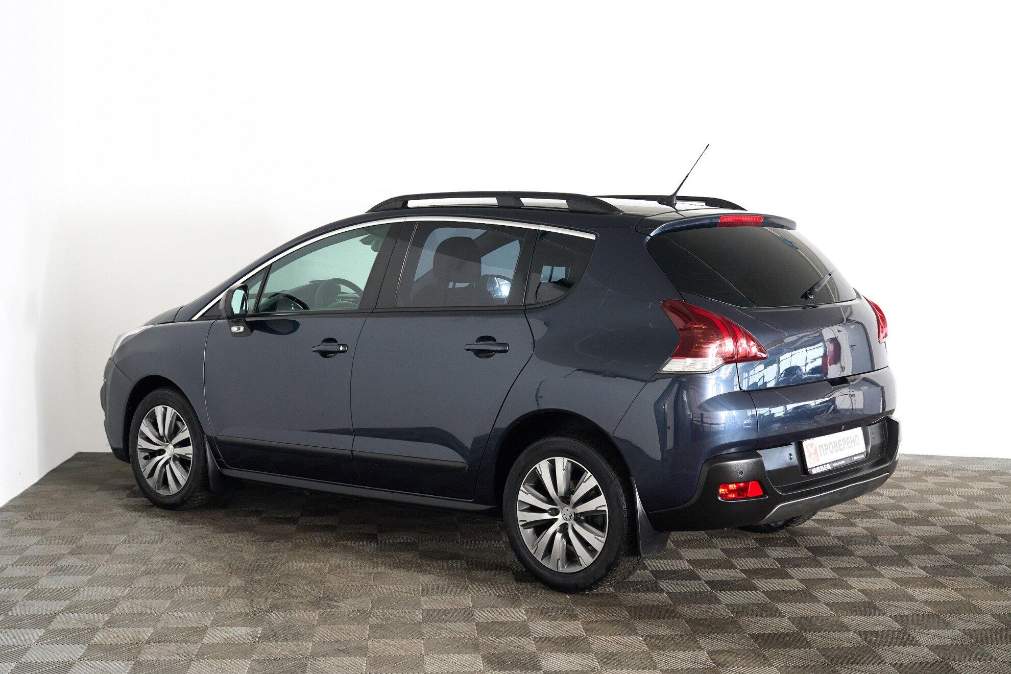 Peugeot 3008 2014, синий