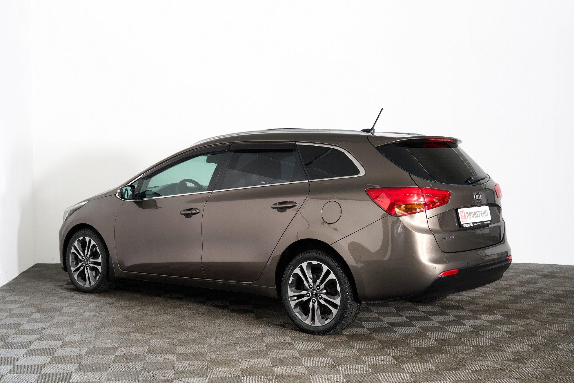 Kia Ceed 2014, коричневый