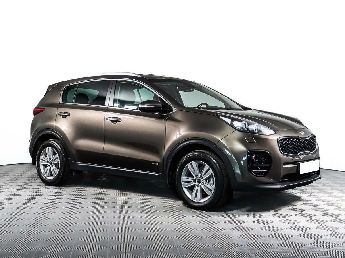 Kia Sportage 2017, коричневый